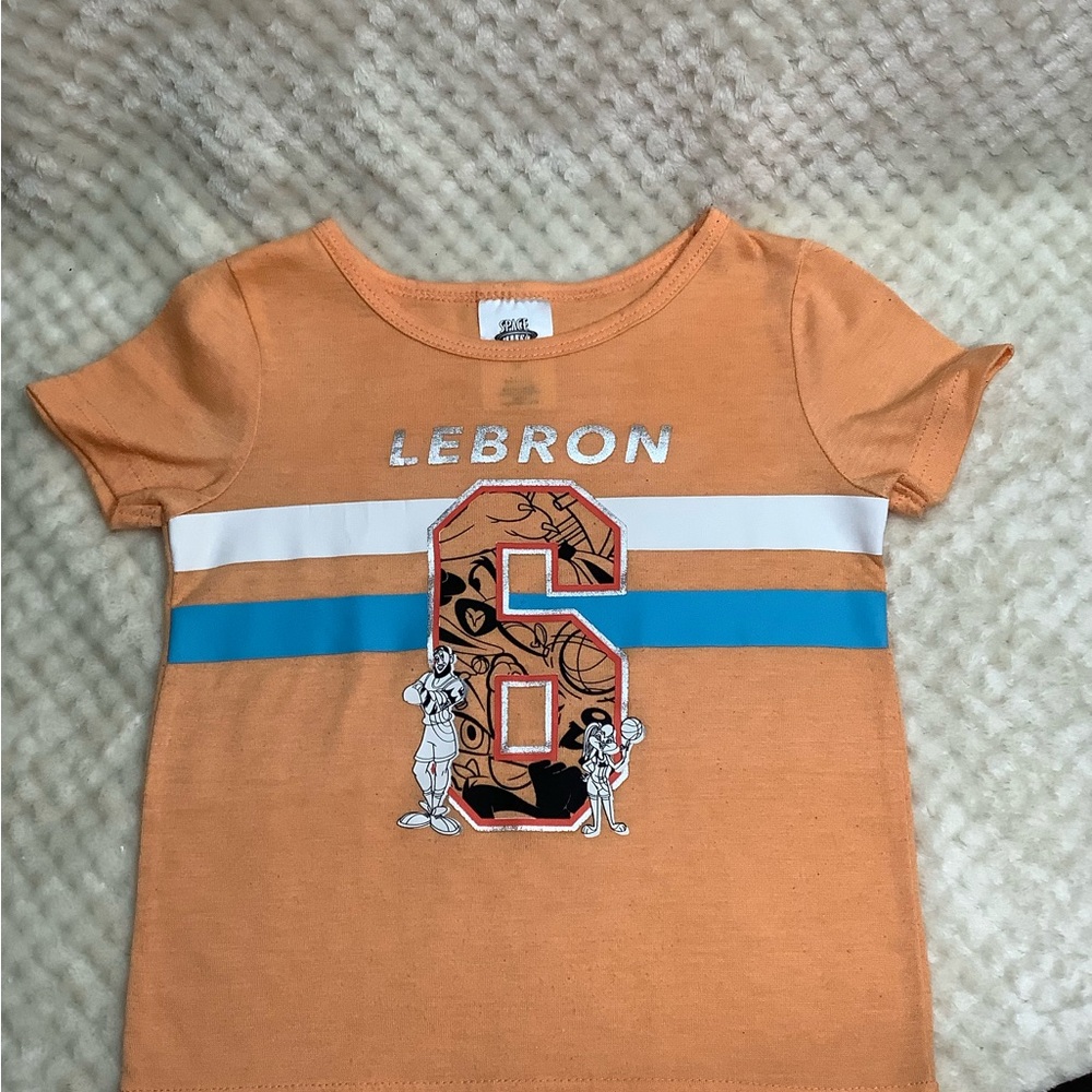 Space Jam Lebron Graphic Short Sleeve Tee 3T
